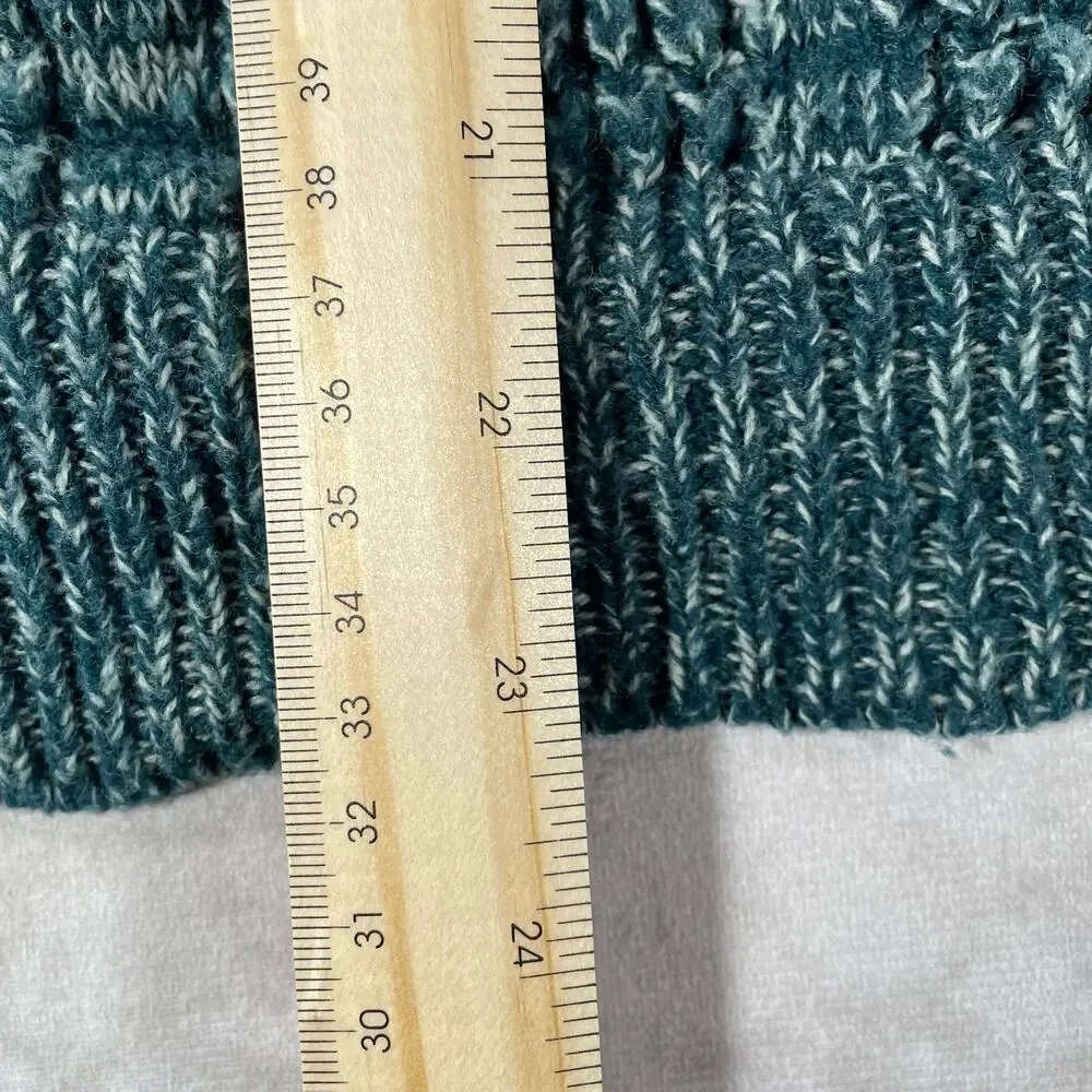 80’s Saturday Green Cozy Knit Sweater